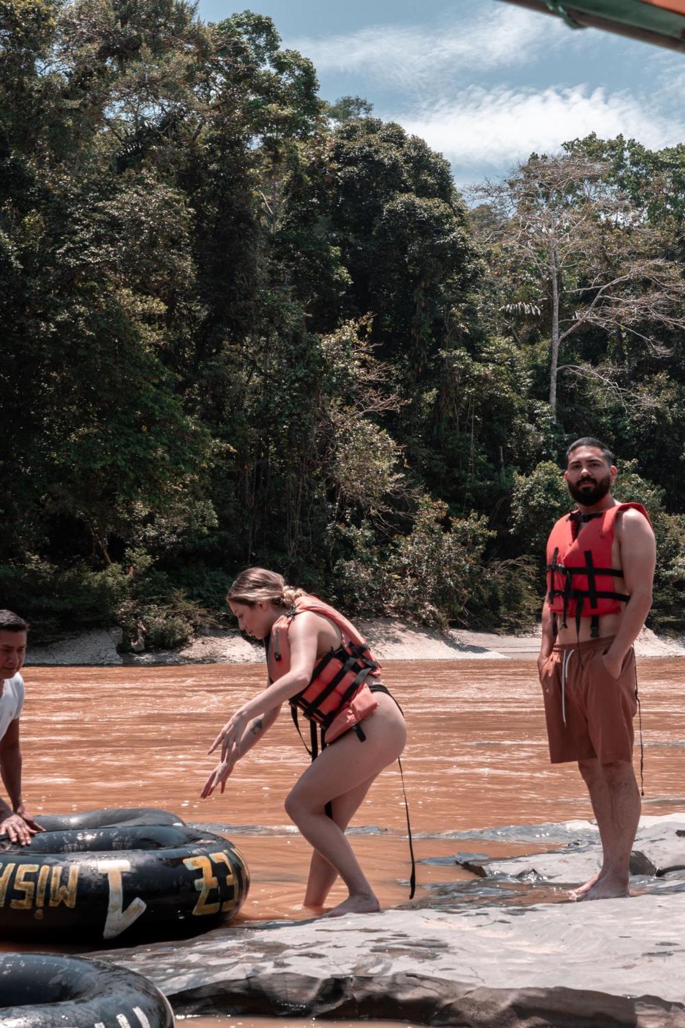 Hamadryade Lodge Misahualli Bagian luar foto