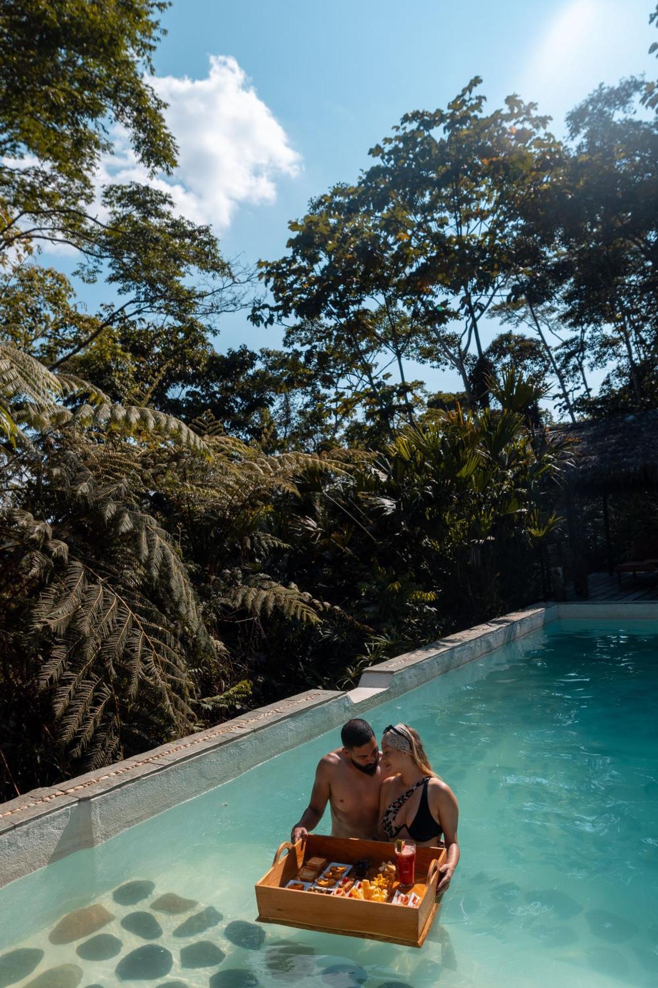 Hamadryade Lodge Misahualli Bagian luar foto